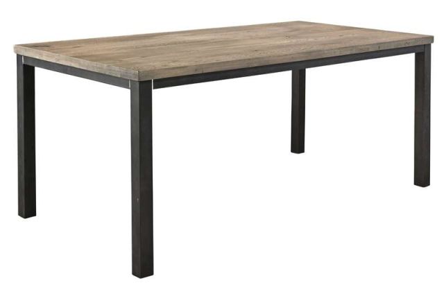 Eettafel Hevano eikenhout 250x105 cm rechthoekig