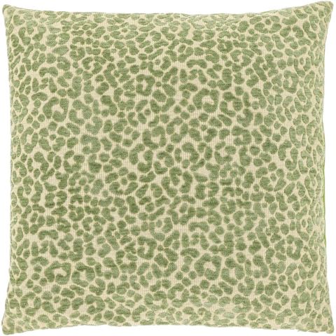 Sierkussen Savuto 45x45cm lichtgroen