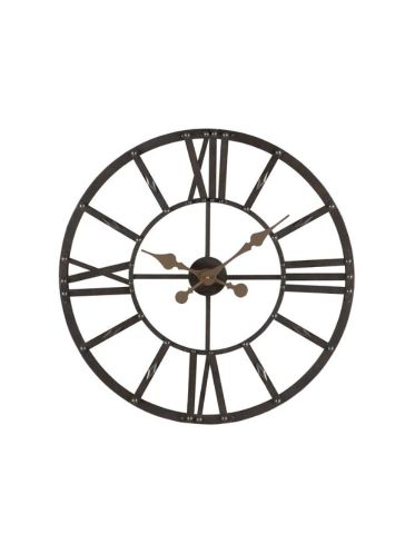 Wandklok Nimar rond 60cm bruin