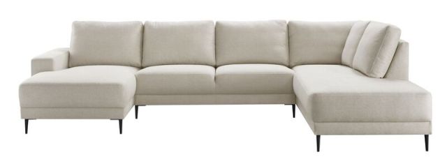 Hoeksalon rechts Portona ecru basic comfort