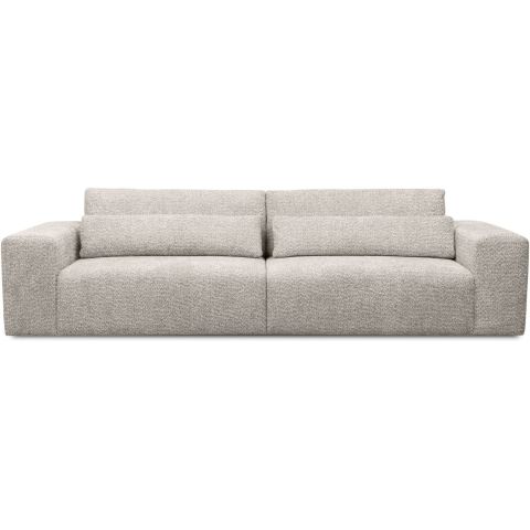 4 zit Lombardy polyetherschuim grijs
