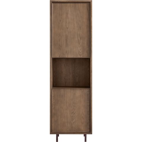 Opbergkast Calvo 202x060x040 cm bruin