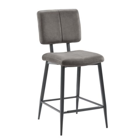 Barkruk Gento microvezel antraciet