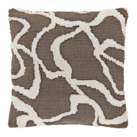 Sierkussen Canosa taupe