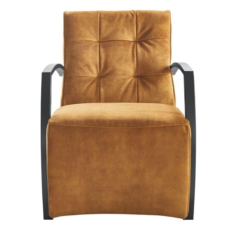 Zetel Metal cognac