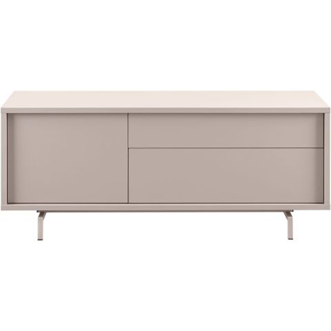 TV-meubel Famosa 132 cm grijs