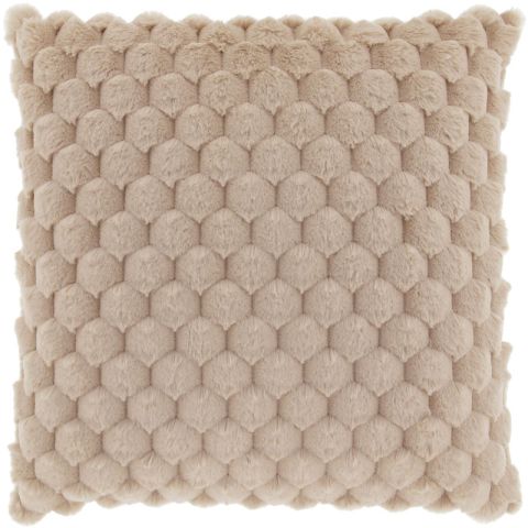 Sierkussen Ludiano 45x45cm latte