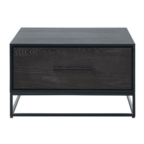 Salontafel Vinito (65 Cm) eiken fineer zwart