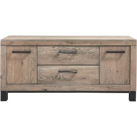 TV-meubel Hevano (132 Cm) eikenhout moose