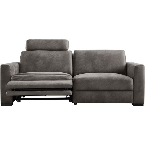 3 zit Muscolo donkergrijs relaxfunctie supreme comfort
