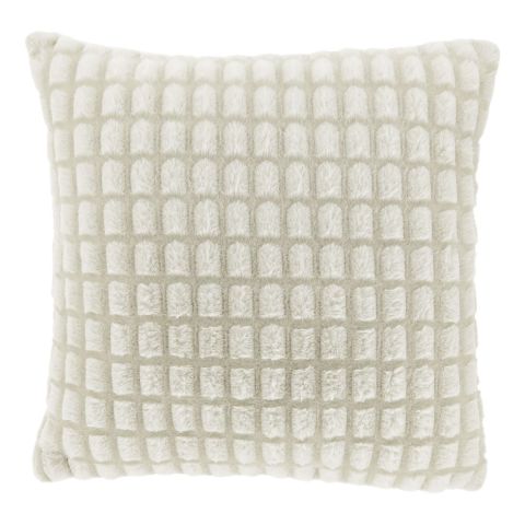 Sierkussen Banchette 45x45 cm wit