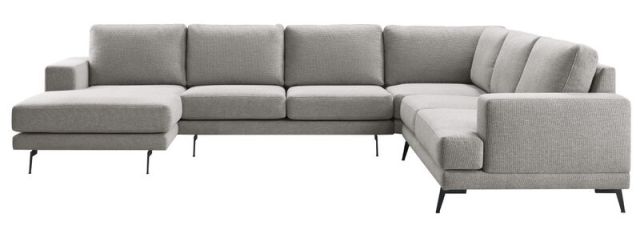 Hoeksalon rechts Acante grijs basic comfort