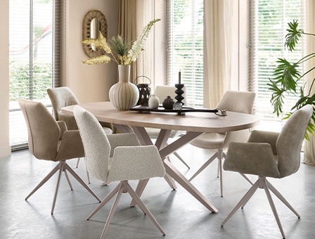 Deens ovale eettafels